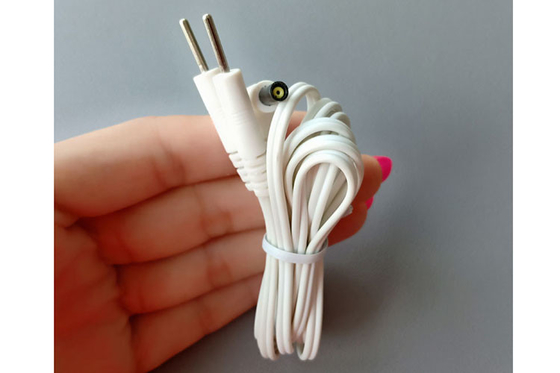 Os dez da acupuntura 2.0mm dos dez conduzem o cabo do elétrodo do fio