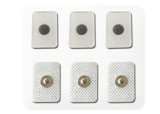 Descanso 23*34mm da massagem almofadas do elétrodo de 0,005 quilogramas ECG